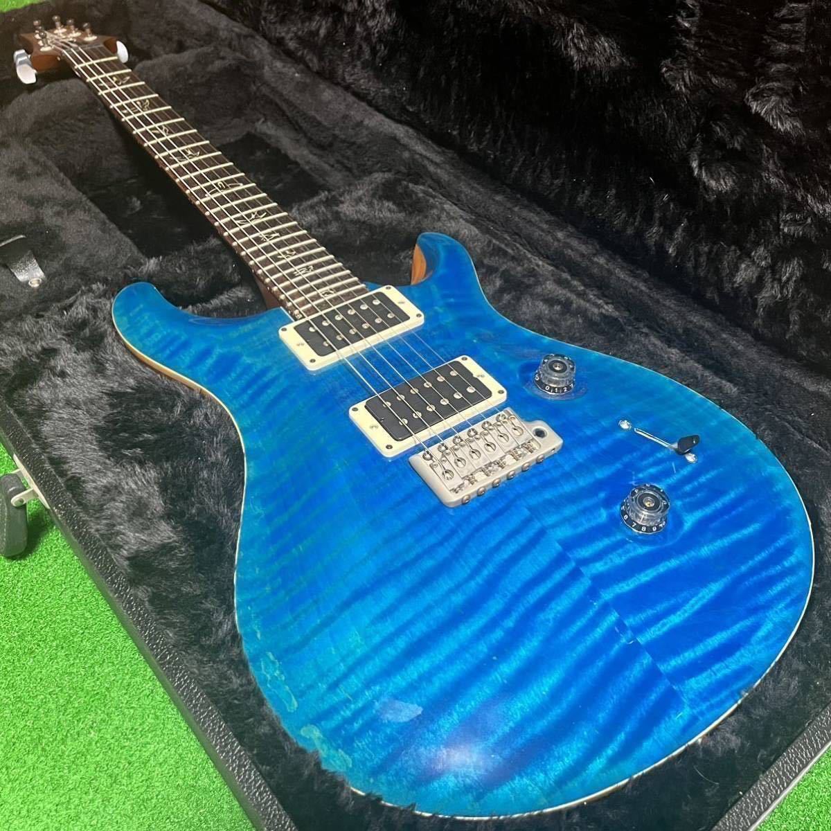 [ прекрасный товар ]Paul Reed Smith(PRS)2015 Custom 24 KID Limited Wood Library (Blue Matteo)