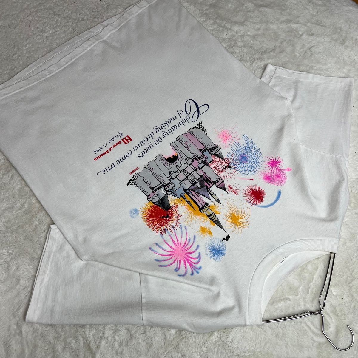 USA製】90s Disney ディズニー シンデレラ城 Tシャツ メンズXL USA製】90s Disney ディズニー シンデレラ城 Tシャツ メンズXL