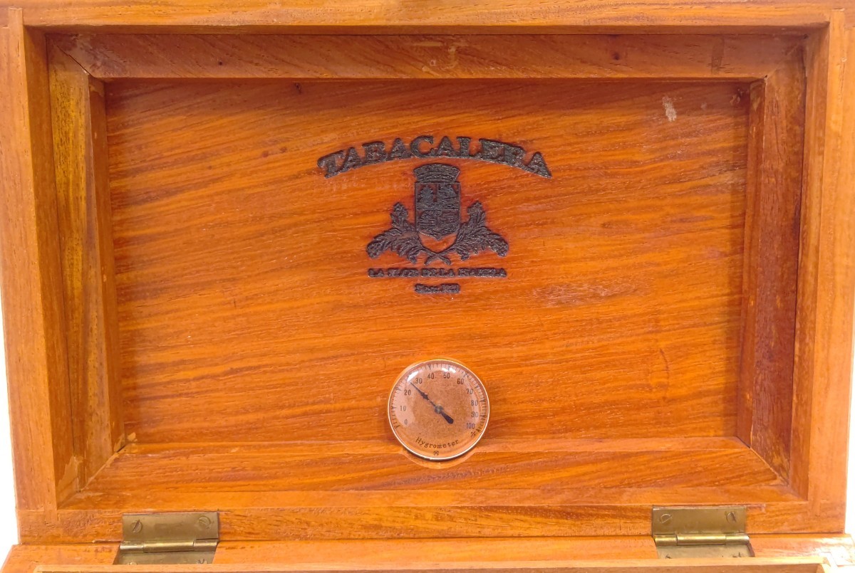 TABACALERA タバカレラ ヒュミドール 木製 レトロ シガーケース 煙草 