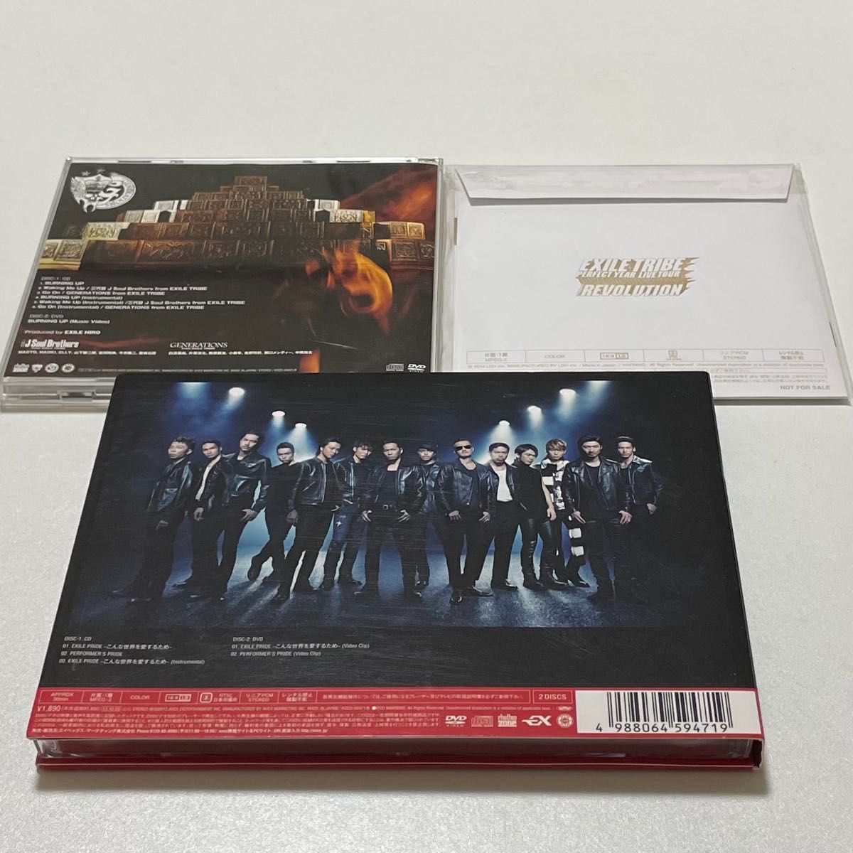 【おまけ付き】EXILE  EXILE TRIBE CD DVD 3点セット