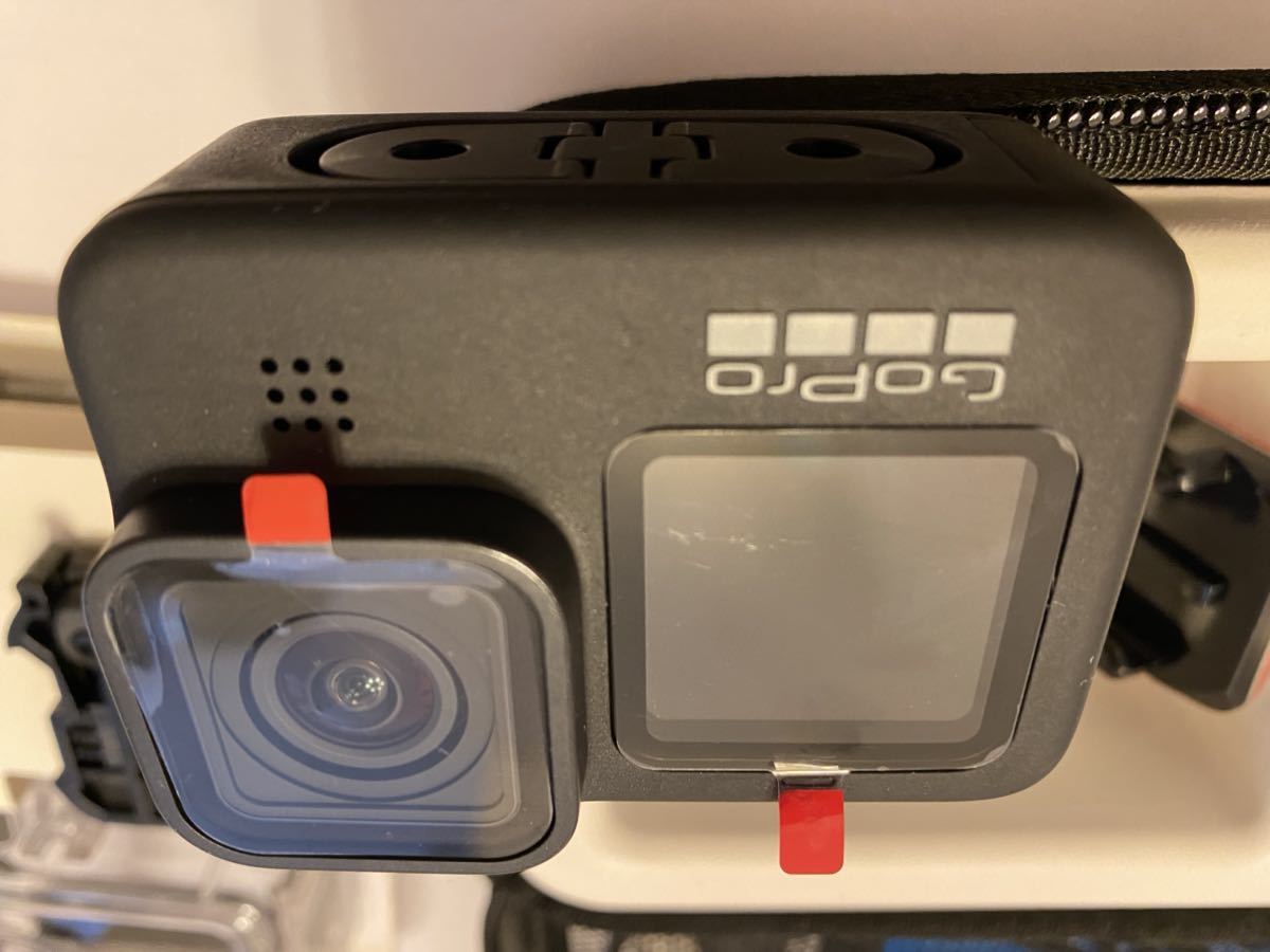 ゴープロ9 GoPro 9 美品 純正ダイブハウジング 予備バッテリー2個