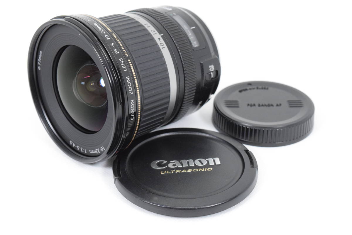 正規品販売! Canon #519A [美品] Japan From Lens AF Zoom USM F/3.5-4.5 10-22mm EF-S キヤノン