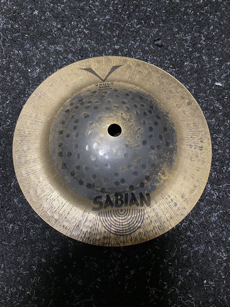 SABIAN セイビアン テリーボジオ VAULT カップチャイム　ラディア シンバル　sabian VAULT radia cup chime 8 （20cm）_画像1