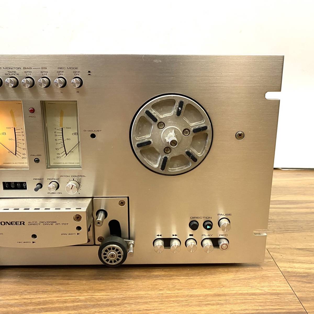 □【通電のみ確認済】 Pioneer パイオニア RT-707 オープンリール