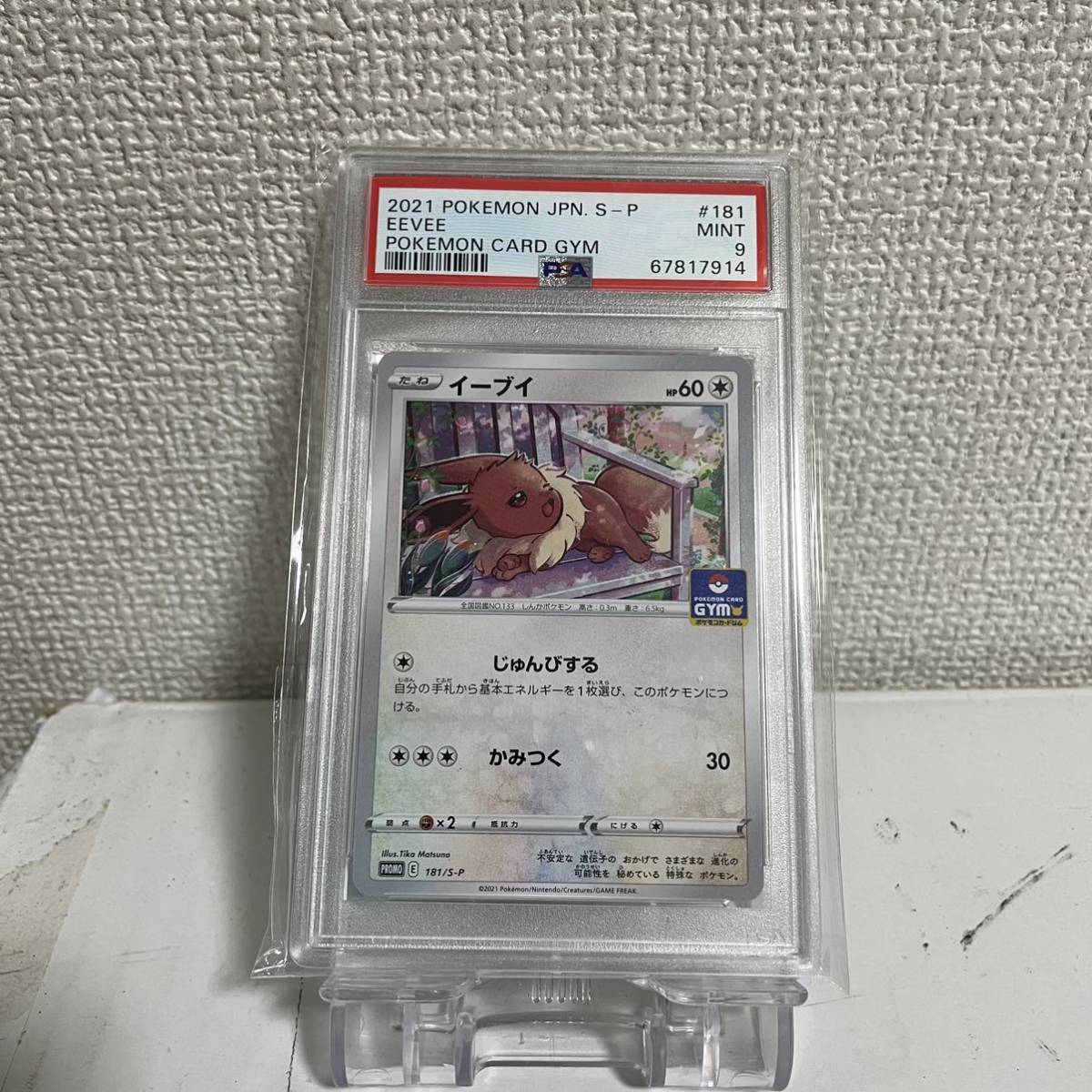 【メーカー直送】 GYM ポケモンカードジム PROMO プロモ イーブイ PSA9 PSA鑑定品 ② ポケモンカード ポケカ シングルカード 【メーカー直送】 GYM ポケモンカードジム PROMO プロモ イーブイ PSA9 PSA鑑定品 ② ポケモンカード ポケカ シングルカード