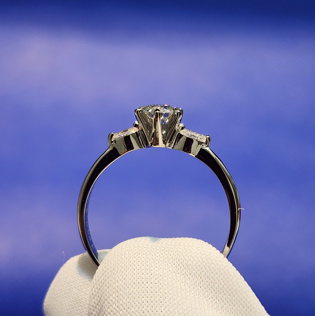 DIAMOND ダイヤモンド 0.27ct pt900 指輪 プラチナリング ジュエリー