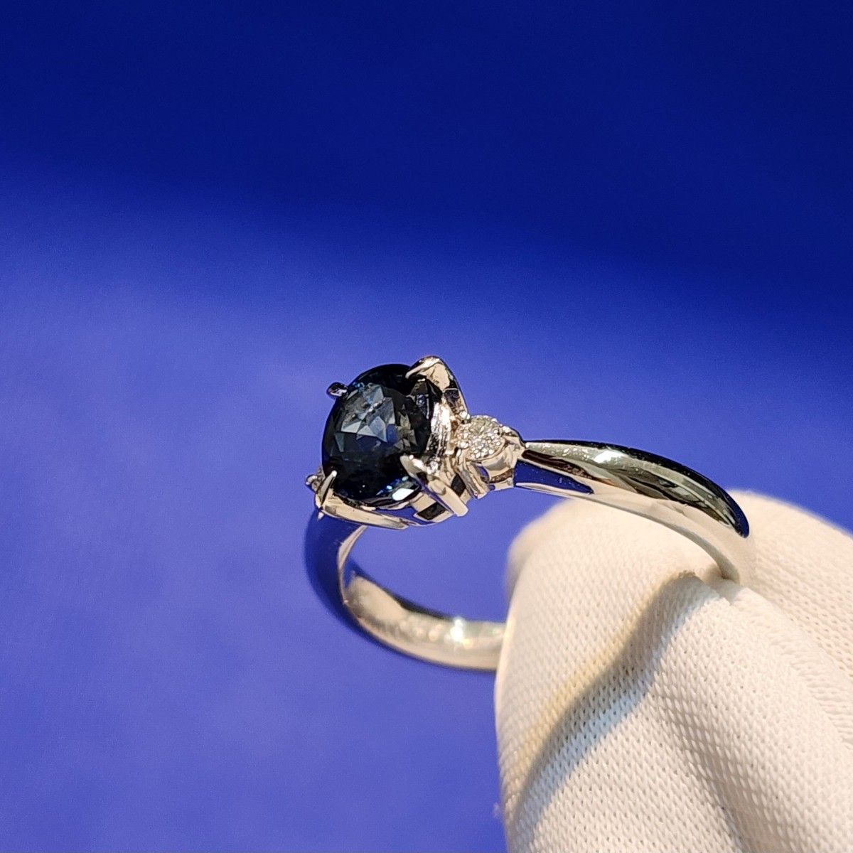 SAPPHIRE サファイア 1.1ct pt900 指輪 プラチナリング ジュエリー