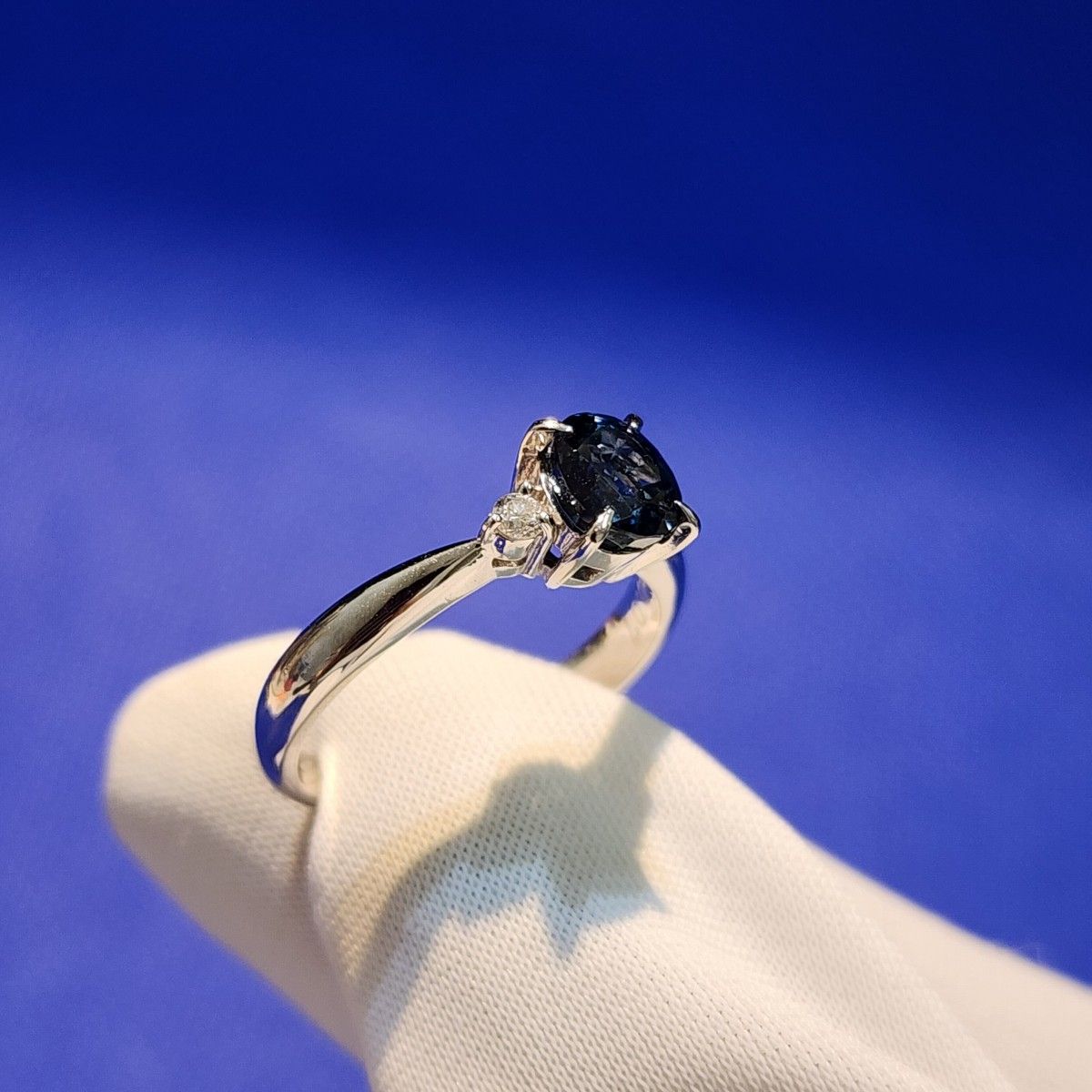 SAPPHIRE サファイア 1.1ct pt900 指輪 プラチナリング ジュエリー