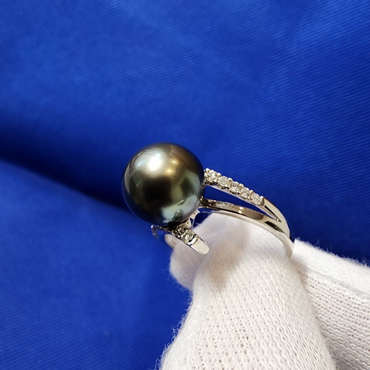 TAHITI PEARL タヒチパール 11.5mm K18 指輪 リング ジュエリー | www