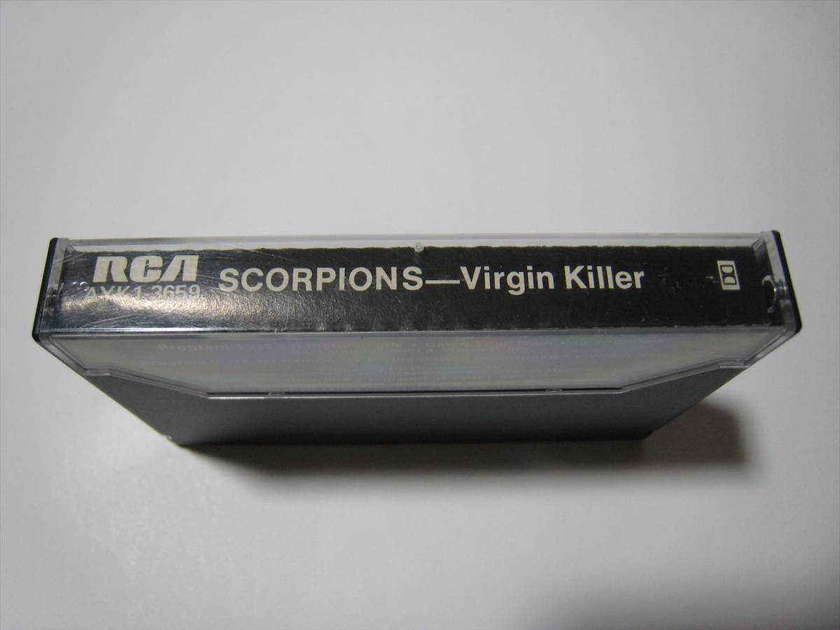 [ кассетная лента ] SCORPIONS / VIRGIN KILLER US версия Scorpion z сумасшествие .. ..va- Gin * killer ULRICH ROTH