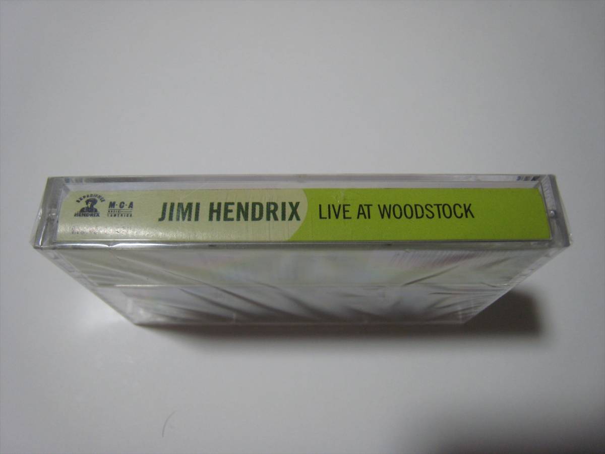 【カセットテープ】 JIMI HENDRIX / ★未開封★ LIVE AT WOODSTOCK US版 ジミ・ヘンドリックス ライヴ・アット・ウッドストック_画像3