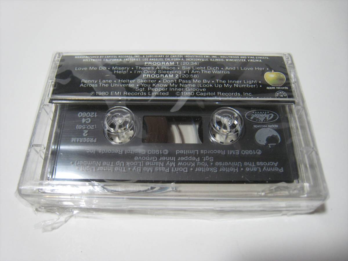 【カセットテープ】 THE BEATLES / ★未開封★ RARITIES US版 ザ・ビートルズ レアリティーズの画像2