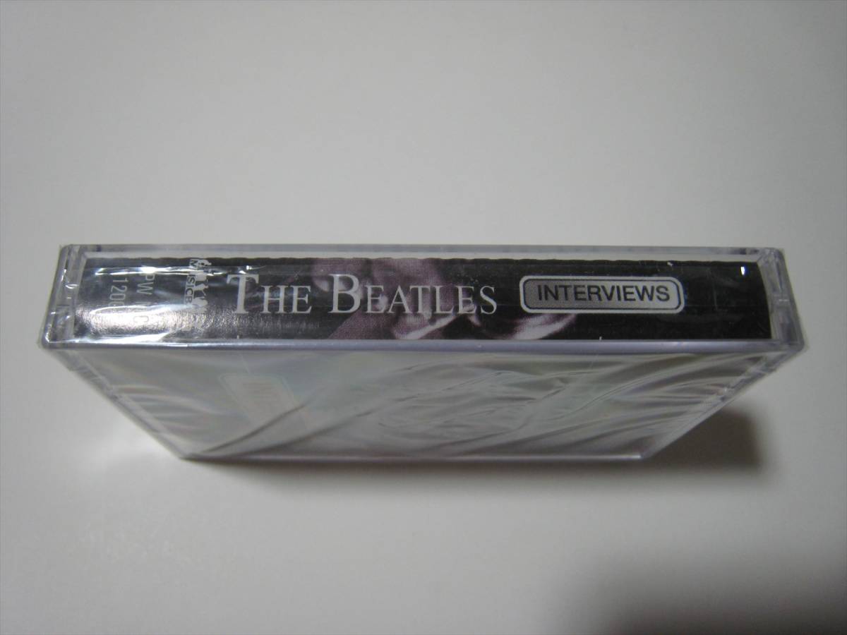 【カセットテープ】 THE BEATLES / ★未開封★ INTERVIEWS UK版 ザ・ビートルズ_画像3
