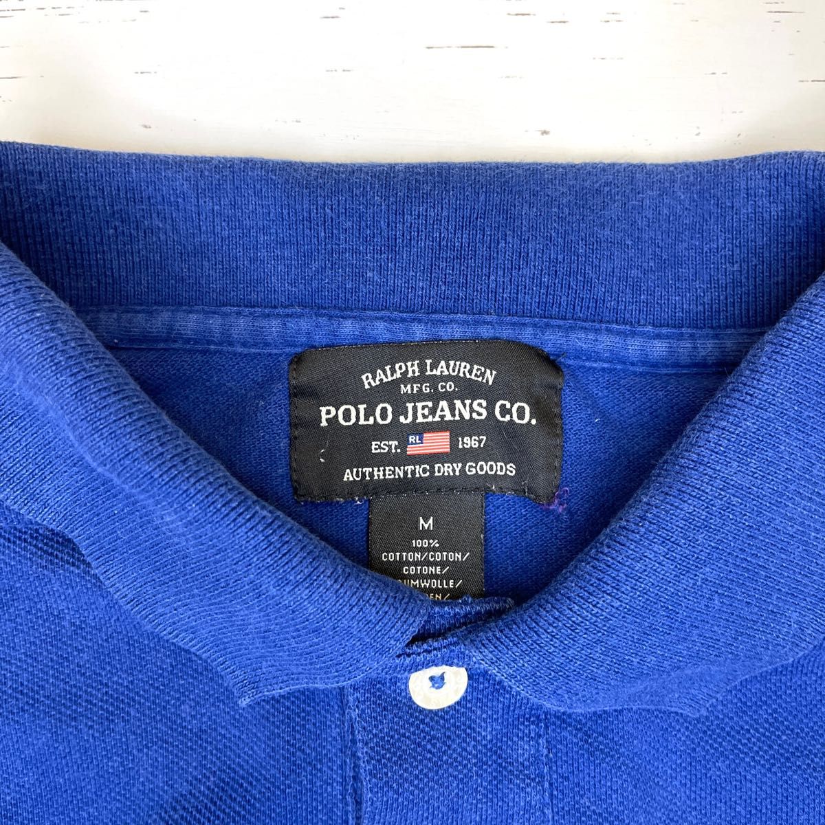 値下げ！【POLO JEANS Co.】ポロジーンズカンパニー　ポロシャツ (M)