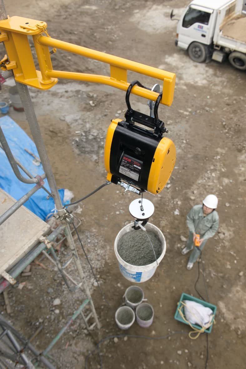 200kg】リョービ 電動ウインチ WI-195 揚程29m RYOBI 100V 吊り 200kg】リョービ 電動ウインチ WI-195 揚程29m RYOBI 100V 吊り