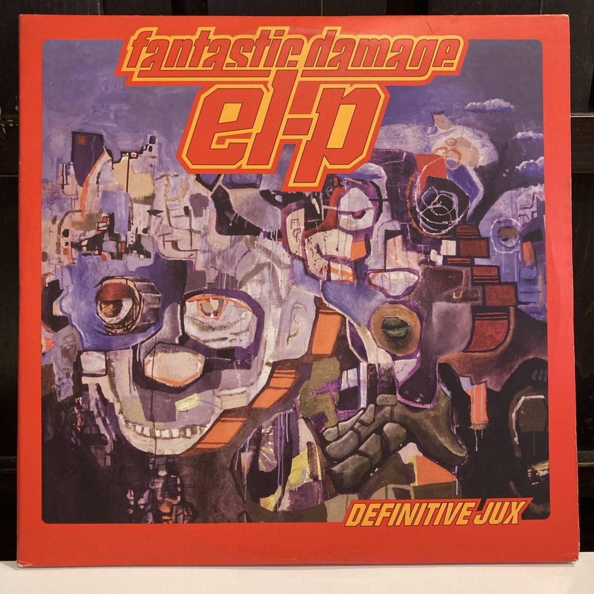 ◆3LP EL-P/fantastic damage Definitive Jux コンディション良好 MF DOOM KOOL KEITH_画像1