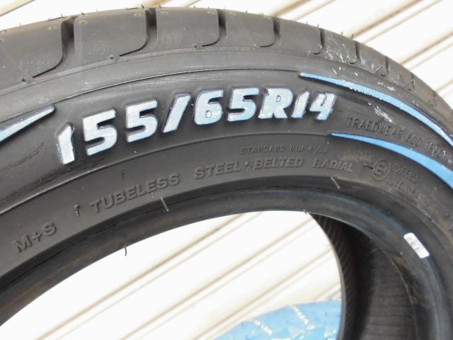 即納 在庫有り 軽四 ホワイトレター タイヤ VITOUR 新品 4本 155/65R14 75S 2022年製造 軽ハコ 軽バン エブリイ アトレー N-VAN スクラム_画像7