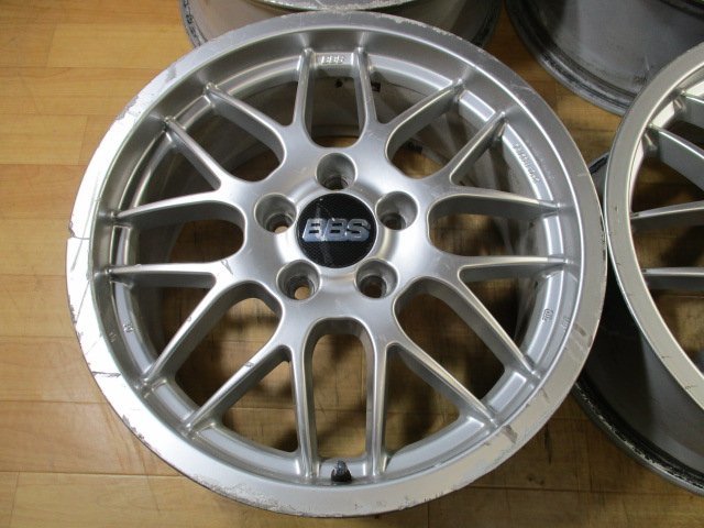 BBS RX250 ホイール 4本 5H-112 17インチ 7.5J+45 ベンツ W169 W245 W204 W205 W206 アウディ A4 S4 A6 S6 VW ゴルフ5 6 7 ザ・ビートル_画像2