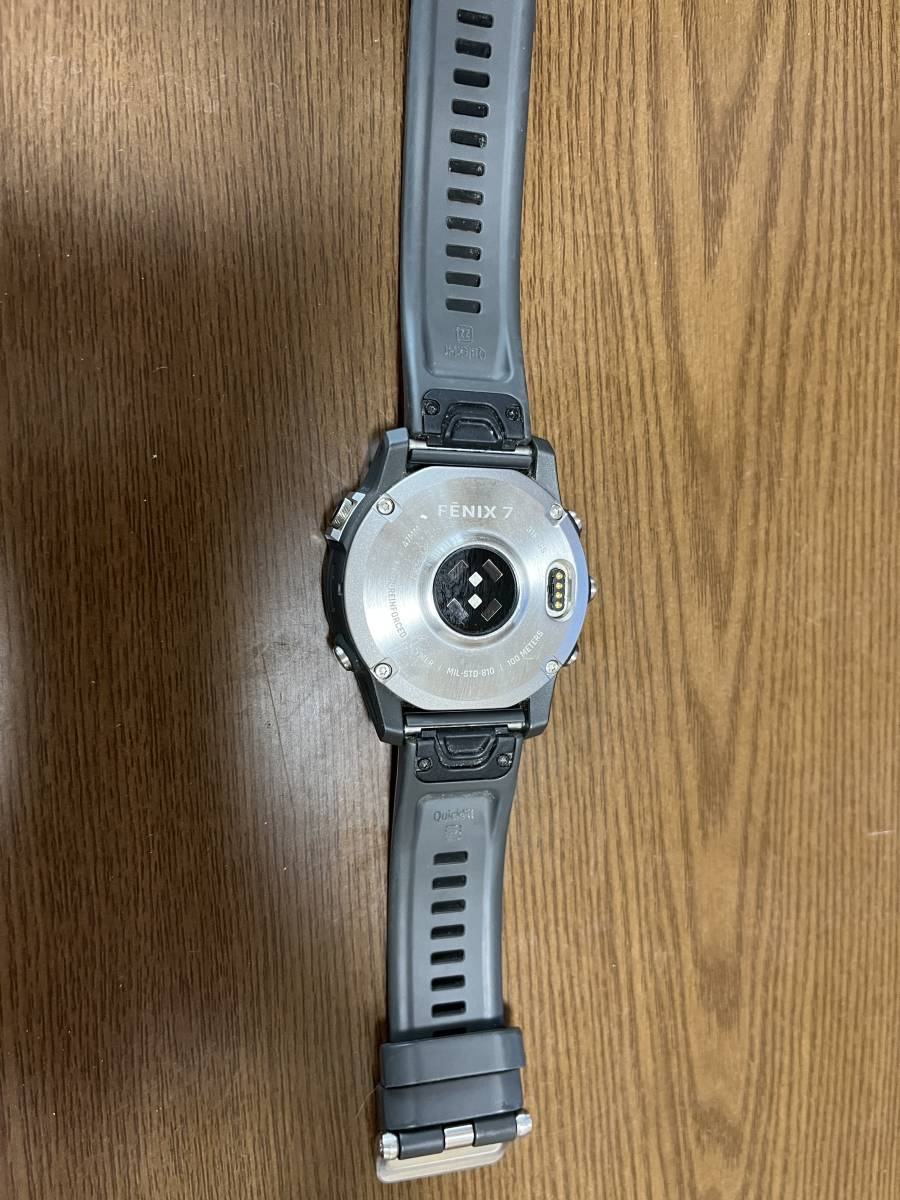 GARMIN fenix 7 Silver(ガーミン フェニックス7) 送料込み