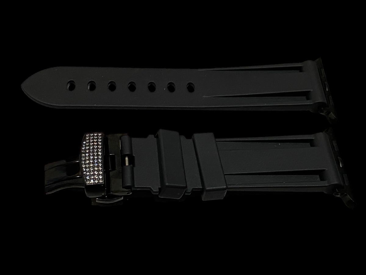 新品本物 40mm 38mm Watch Apple ラバーベルト ABアップルウォッチ