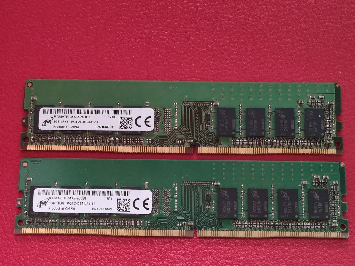 Micron デスクトップ用メモリ 8GB×2 合計16GB DDR4 2400 通販 Crucial デスクトップ用メモリ 8GB×2 合計 16GB DDR3