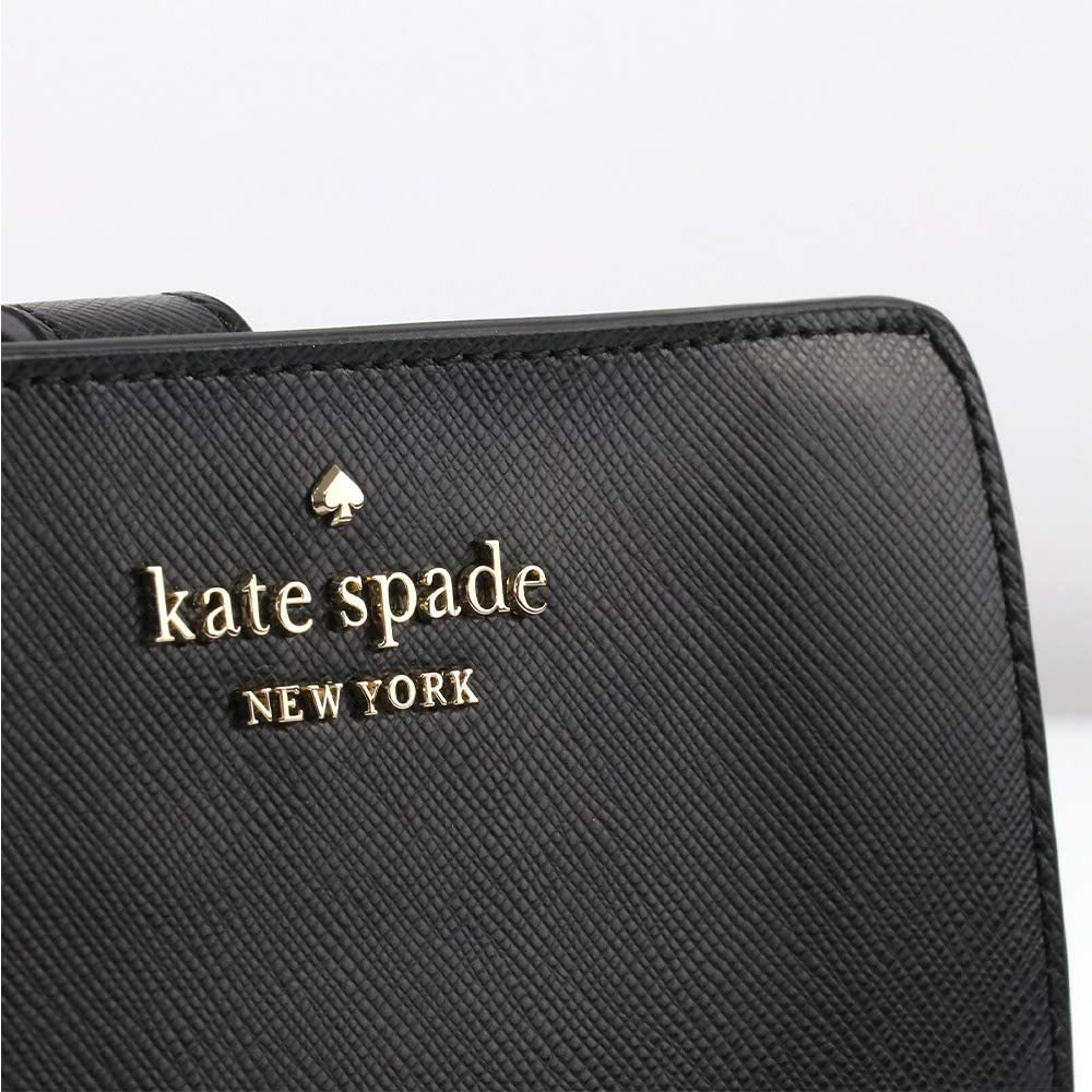 新品 ケイトスペード 2つ折り財布 kate spade ステイシー WLR00128 001 レディース ブラック 黒の画像6