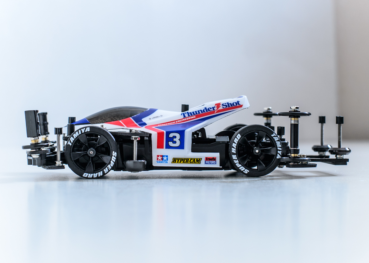 ミニ四駆 MSフレキ リジット サンダーショットjr 軽量立体仕様 ミニ四駆 MSフレキ リジット サンダーショットjr 軽量立体仕様