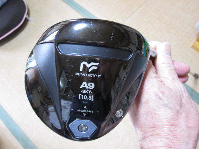 美品 アサヒ メタルファクトリーA9 SKY 10.5° アッタス11 5S 45.5