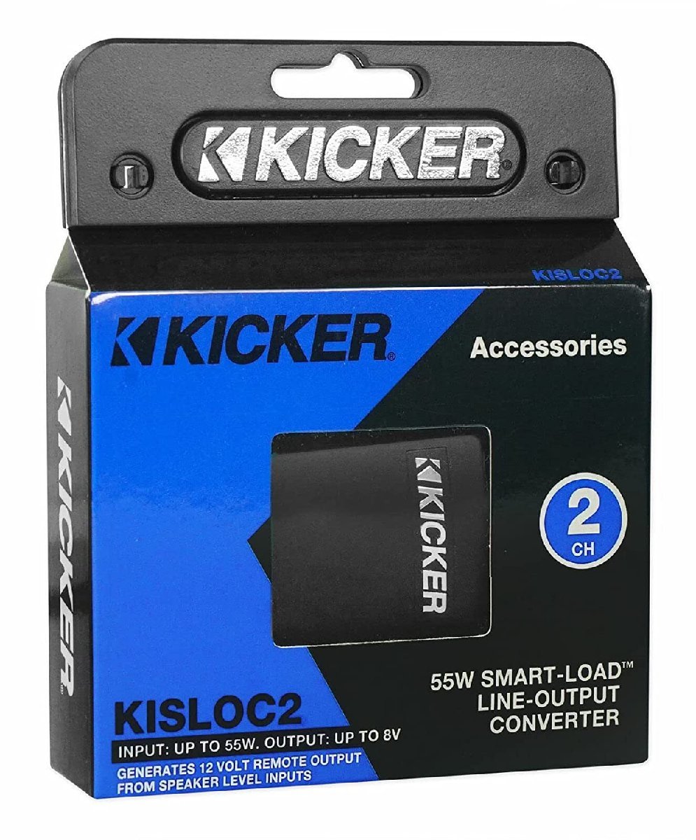 ■USA Audio■キッカー Kicker KISLOC2 (46KISLOC2) ハイレベルからRCA信号+12Vのリモート 変換器●税込_画像3