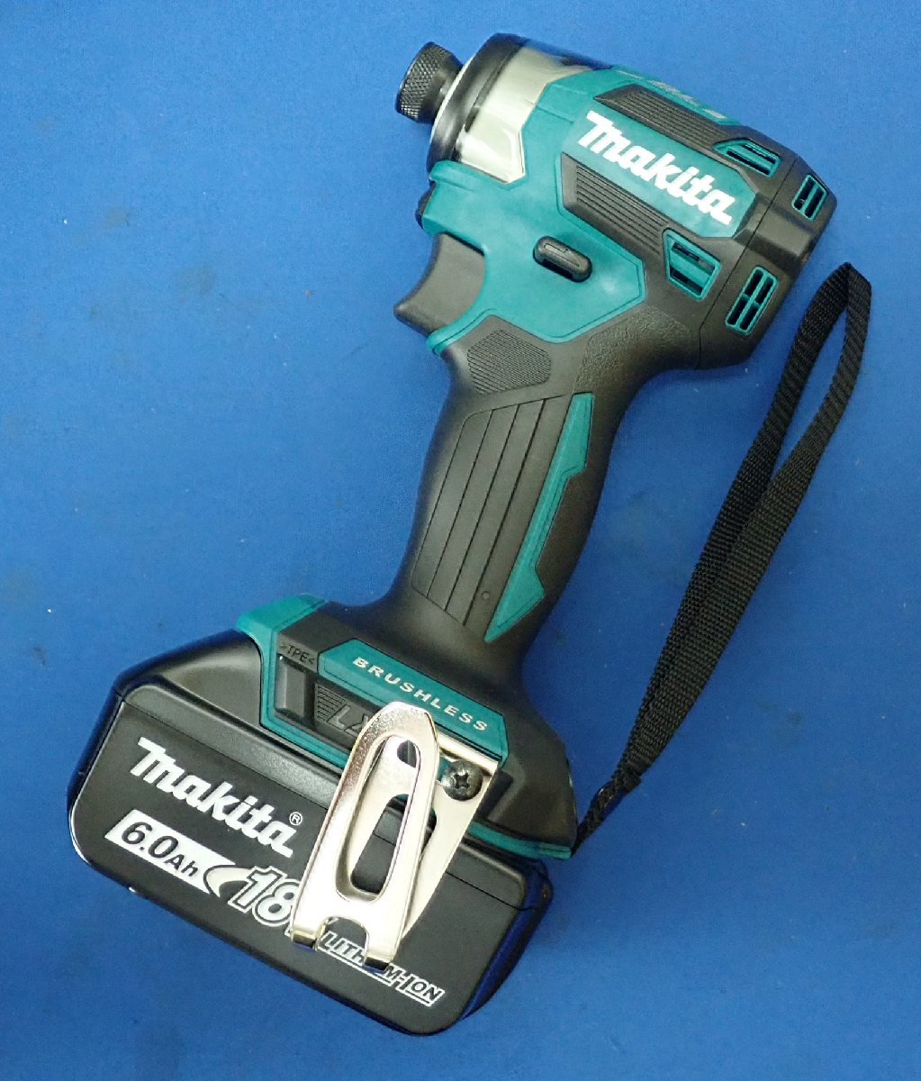 ◎未使用 makita マキタ 充電式インパクトドライバ TD173DRGX ブルー