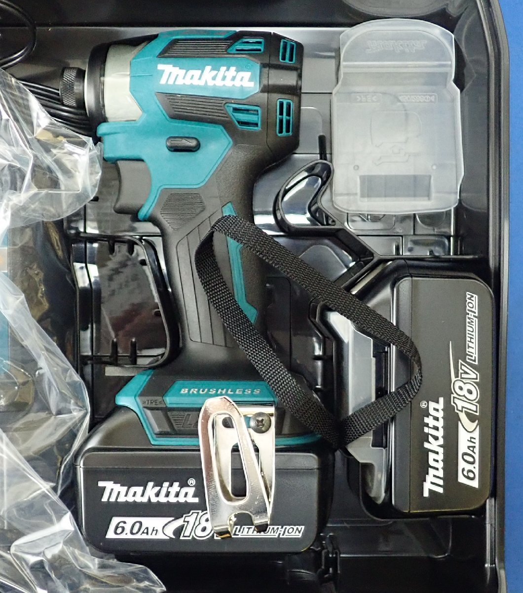◎未使用 makita マキタ 充電式インパクトドライバ TD173DRGX ブルー