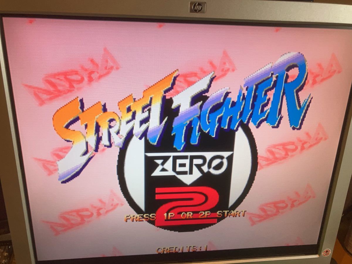 CAPCOM CPシステム ストリートファイターZERO2 アーケード CAPCOM CPシステム ストリートファイターZERO2 アーケード