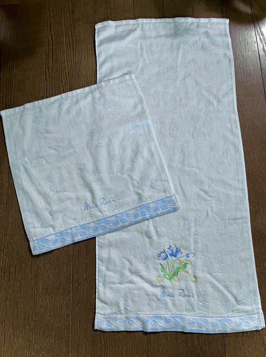  новый товар не использовался (NINA RICCI Nina Ricci ) плотная ткань полотенце для лица +woshu полотенце номер товара наклейка есть 