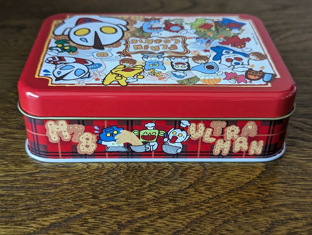 M78ウルトラマン　キャラクタークッキー缶　プレーン味 空き缶 お菓子缶 菓子缶 ウルトラマン 円谷 コレクション