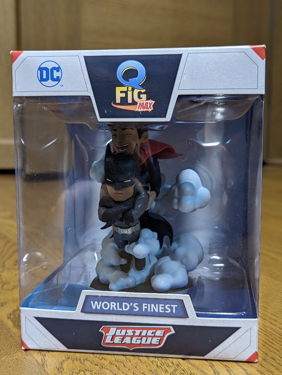 DC World Finest Q-FIG фигура ПВХ Супермен Бэтмен DC Comics American Comics League