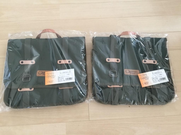  new goods * Ostrich side bag 2.* left right set *DLX side bag Land na-