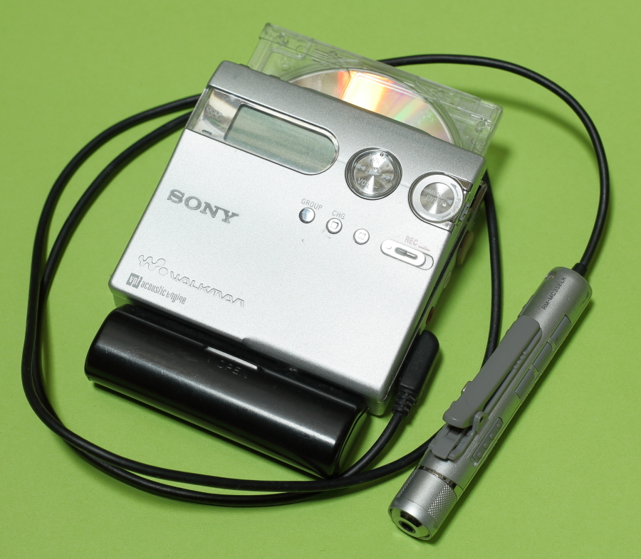 年中無休】 SONY NetMD Walkman ウォークマン ”MZ-N910” 録音、再生