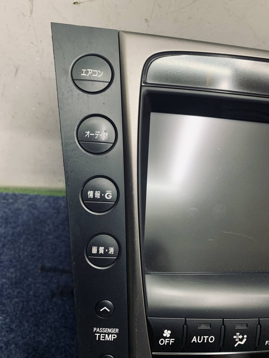  Lexus GS450h(GWS191) original *HDD navigation monitor * multi monitor * audio display audio navi car navigation system 