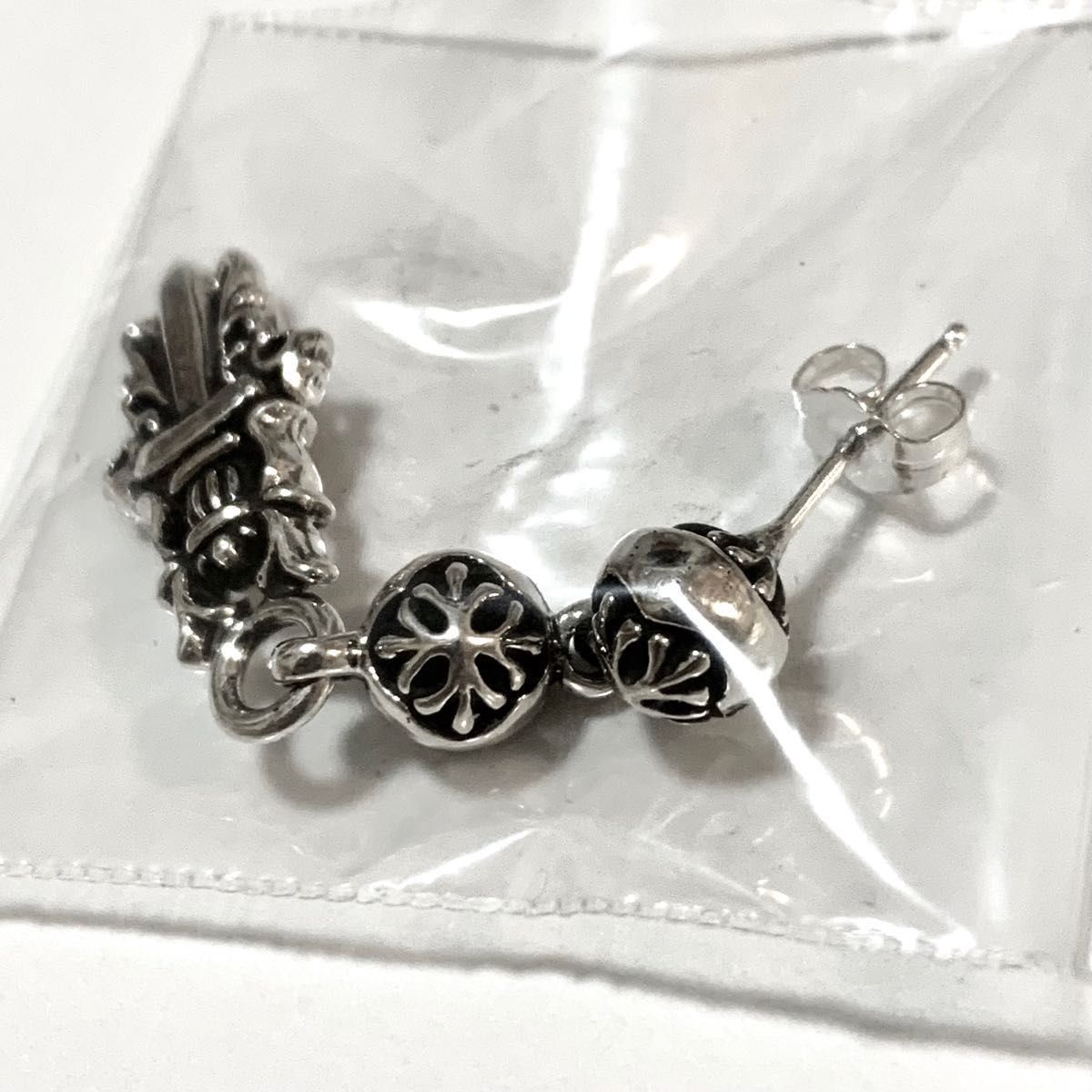 【ラスト1個】A&G ピアス ダブルクロスボールダガー 新品 未使用