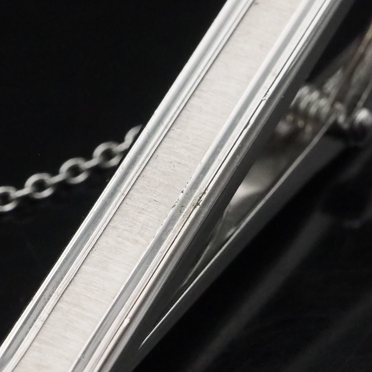 C459 ダイヤモンド 0 015ct SILVER刻印 ネクタイピン デザイン C459 ダイヤモンド 0 015ct SILVER刻印 ネクタイピン デザイン