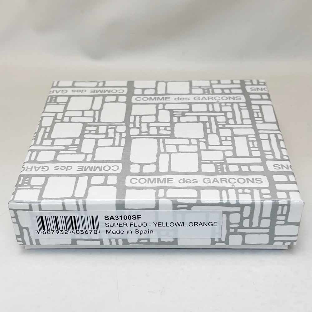 新品 COMME des GARCONS コムデギャルソン 小銭入れ SA3100SF イエロー