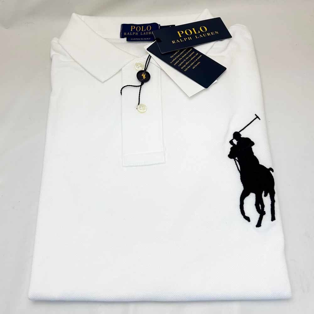 売れ筋商品 RALPH POLO 新品 LAUREN Mサイズ メンズ ホワイト ビッグ