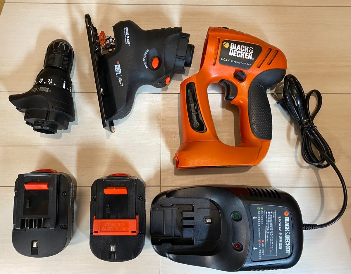 BLACK&DECKER ブラックアンドデッカー 14 4V充電式マルチツール BLACK&DECKER ブラックアンドデッカー 14 4V充電式マルチツール