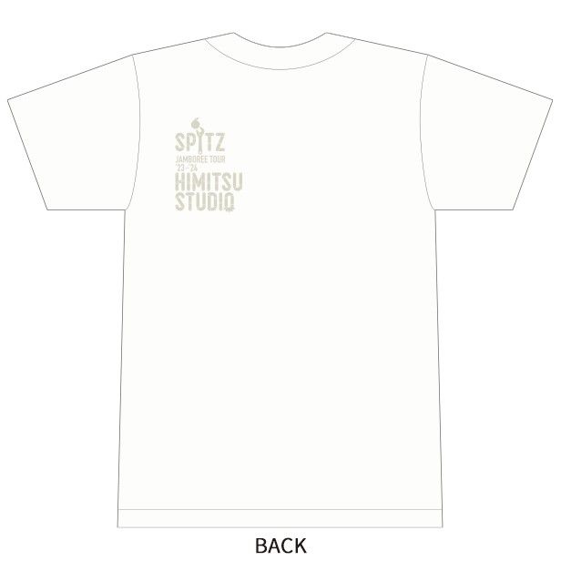 スピッツ SPITZ HIMITSU STUDIOスタッフTシャツ - ミュージシャン スピッツ SPITZ HIMITSU STUDIOスタッフTシャツ - ミュージシャン