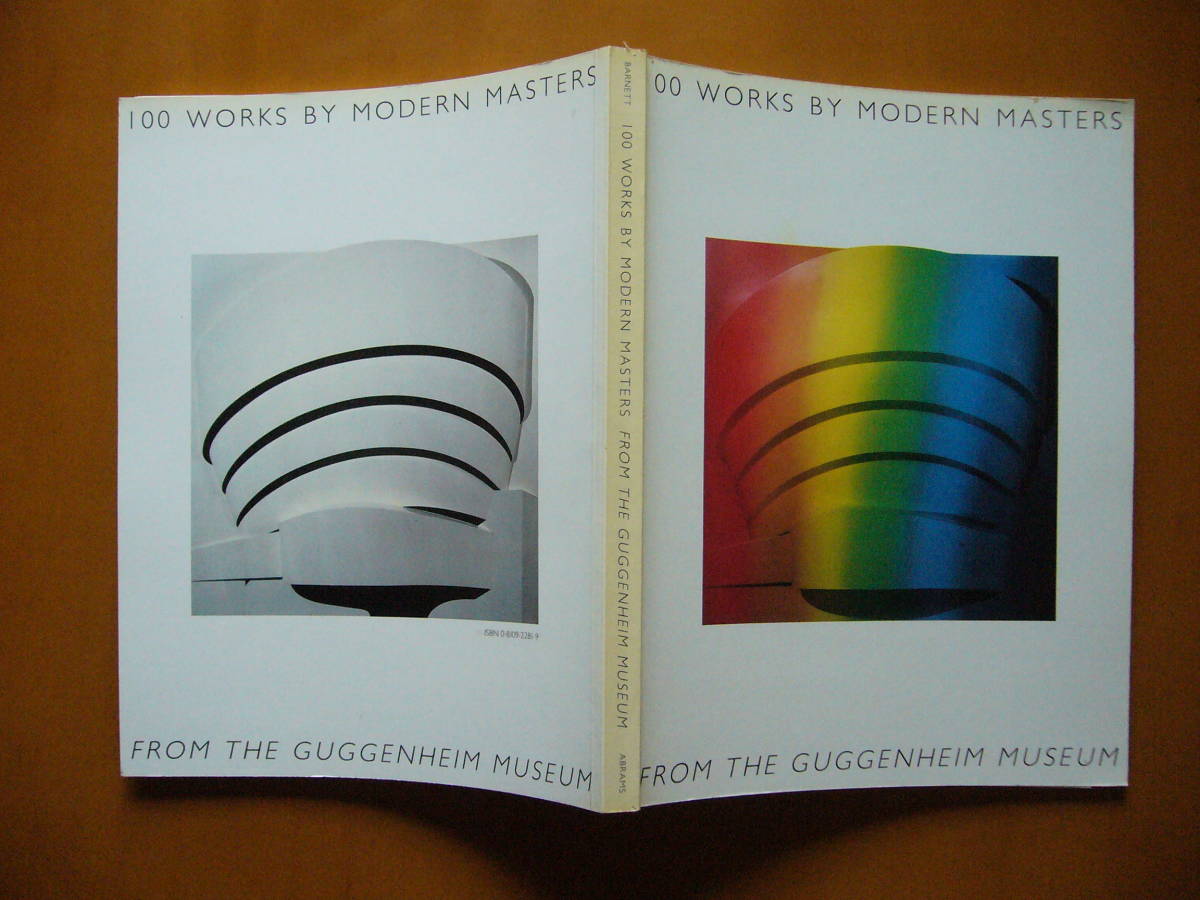 ★洋書★英語★図録★「100　WORKS BY MODERN MASTERS FROM THE GUGGENHEIM MUSEUM」★1984年刊★グッゲンハイム美術館_画像2