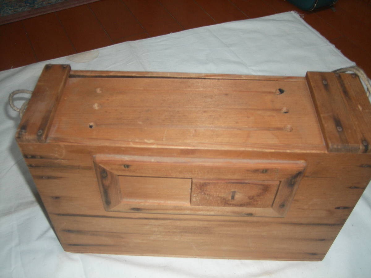 鮎　木製　おとり箱