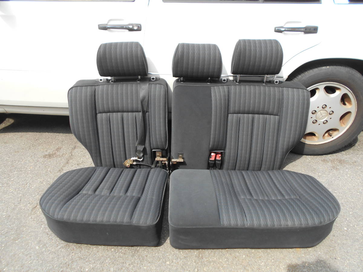 W124 previous term Wagon for fabric pattern rear seats complete set S124 TE 230TE 300TE 320TE 280TE