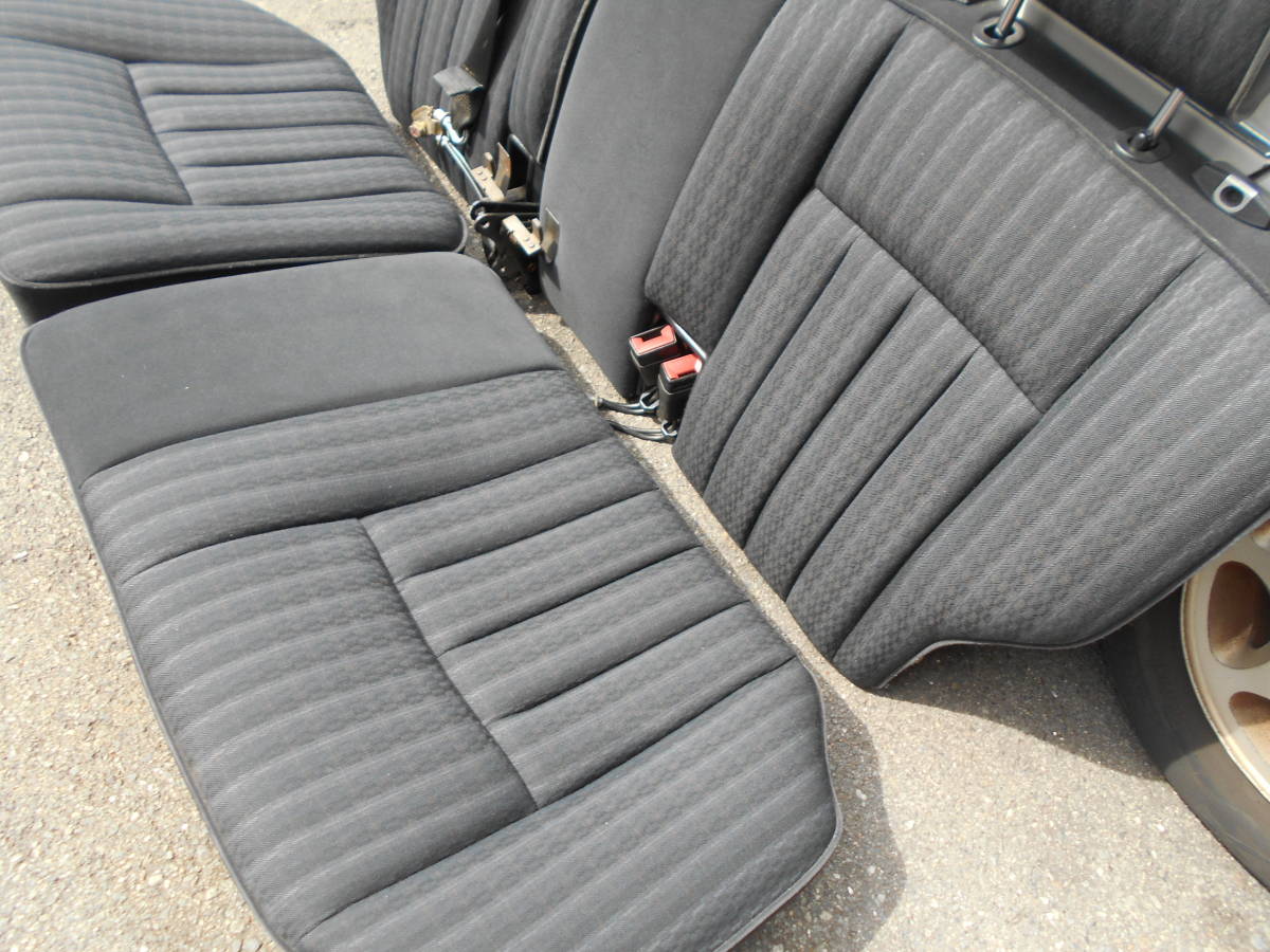W124 previous term Wagon for fabric pattern rear seats complete set S124 TE 230TE 300TE 320TE 280TE