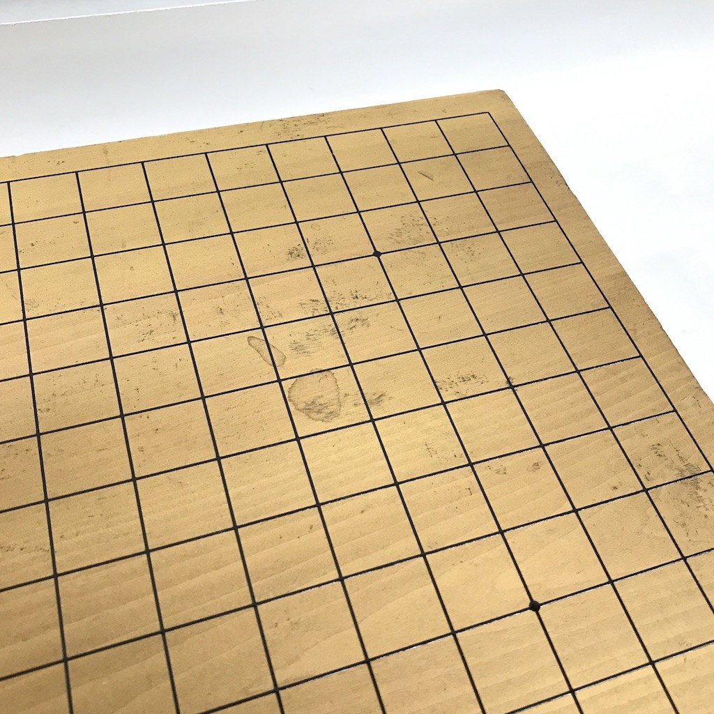 囲碁盤 高級碁盤 厚さ約8.5センチ ボードゲーム 囲碁 櫻D0605-12_画像4