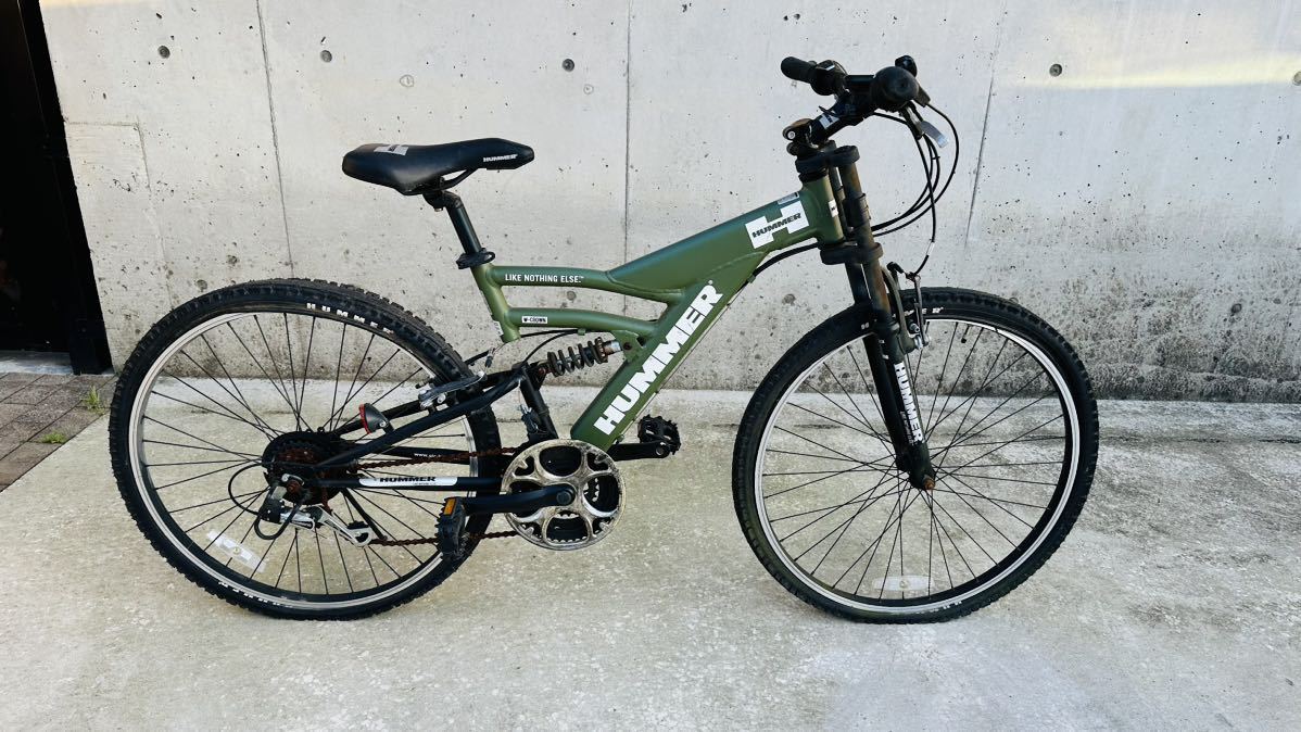 直接引き取り限定 HUMMER クロスバイク 自転車 変速 | fuerzalider.com